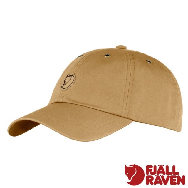 【瑞典 Fjallraven】小狐狸 Helags G1000 防曬透氣棒球帽/77357-232 蕎麥棕✿30E010